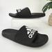 Adidas Shoes | Adidas Men's Adilette Black Synthetic Sandals Cg3425 Size 9 | Color: Black | Size: 9