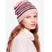 Free People Accessories | Free People Beanie Tullamore Knit Beanie Blush Tan | Color: Pink/Tan | Size: Os