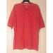 Disney Shirts | Disney Parks Mens Red Short Sleeve Polo Shirt Mickey Mouse Size Large Xl | Color: Red | Size: L