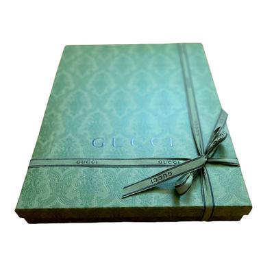 Gucci Storage & Organization | Gucci Gift Box/Tissue Paper/Ribbon/Card | Color: Black/Green | Size: Os