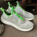 Nike Shoes | Nike Flex Plus Running Slip On Shoes - Gray/Green Sz 6.5y | Color: Gray/Green | Size: 6.5y Fit 8.5 Women’s