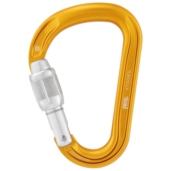 Petzl - Attache - HMS-Karabiner Gr One Size gelb