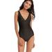 J. Crew Swim | Nwt J.Crew Dd-Cup Ruched Femme One Piece Swimsuit | Color: Black | Size: 14