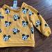 Disney Shirts & Tops | Disney Baby Boy Yellow Mickey Mouse Sweatshirt Size 12 Months | Color: Yellow | Size: 12-18mb