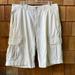 Ralph Lauren Shorts | Euc Ralph Lauren Ivory Long Length Cargo Shorts In Men's 34 | Color: Cream | Size: 34
