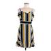 Parker Casual Dress - A-Line: Yellow Print Dresses - New - Women's Size Medium