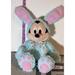 Disney Toys | Disney Mickey Mouse Blue Bunny Plush 19" Easter Texture Fabric Material | Color: Blue | Size: Osbb