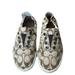 Coach Shoes | Coach Katie Womens Slip On Round Toe Brown Beige Sneaker Shoes Size 7.5 A1488 | Color: Brown/Tan | Size: 7.5