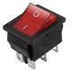 AC 250V Control Electrical 15A 125V 20A Red Light 6Pin DPDT ON/Off Rocker Boat Switch ElectronicSwitch