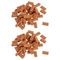 BESTonZON 750 Pcs Mini Bricks Decor Kids Sand Table Mini Building Blocks Micro Toys Miniature Kit Fairy Toys Diy Kits Kids Toys Miniature Bricks Farm Brick Toy Clay Dining Table Crafts Child