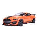 EVURU Simulation car retro car model For Fo&rd 1/18 alloy car model simulation car model toy sports car model car toy model ornaments (Color : Orange color)