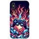 Hülle für iPhone X/XS Fire And Ice Gaming-Controller Cooler Gamer