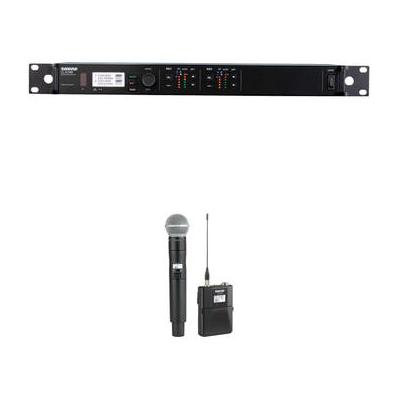 Shure ULXD124D/SM58 Dual Channel Combo Wireless System (H50 Band) ULXD124D/SM58-H50