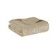 Gracie Mills Salvatore Oversized Stitched Scalloped Edges Throw Blanket