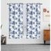 Margaret Josephs Blackout Curtains Printed Design 63 84 Inch Length 2 Panels Set Thermal Insulated Curtains for...