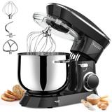 9.5 Qt Stand Mixer, 10-Speed Tilt-Head Food Mixer, Vezzio 660W Kitchen Electric Mixer with Bowl, Dishwasher-Safe Attachments