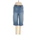 DG^2 by Diane Gilman Jeans - High Rise: Blue Bottoms - Women's Size Small