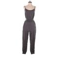 Anthropologie Jumpsuit: Gray Solid Jumpsuits - Women's Size X-Small