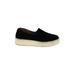 Steven by Steve Madden Sneakers: Slip-on Platform Casual Black Print Shoes - Women's Size 9 - Almond Toe