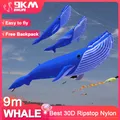 Cerf-volant en forme de baleine 9km 9m pendentif à lessive doux gonflable spectacle festival