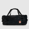 Fjallraven black high coast 36l duffle bag