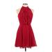 BCBGeneration Cocktail Dress - A-Line: Red Dresses - Women's Size 6