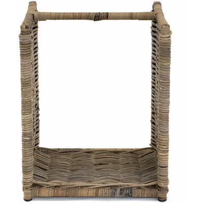 Rattan Kaminholzkorb Costa Natur 40x36x50 cm - Westmann