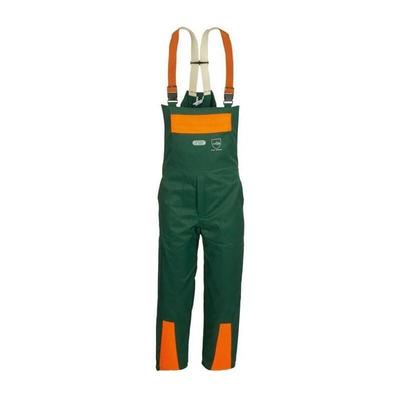 Schnittschutzlatzhose FJ Des.A,Cl.1,52,grün/orange Image