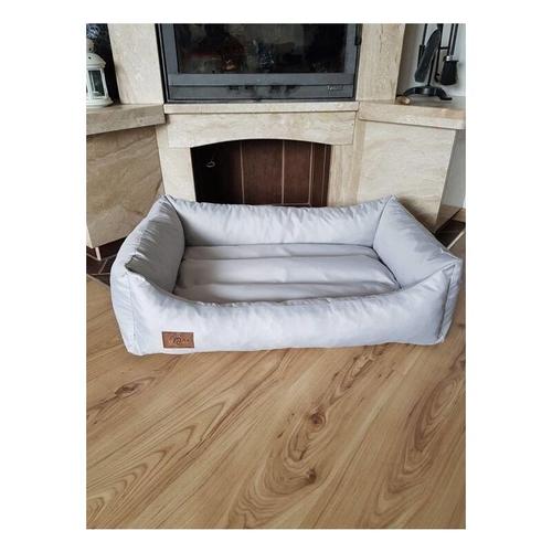 Xxl Kunstleder Hundebett - Hundekissen Hundesofa Katzenbett Hundekorb - Wasserdicht 90 x 60 cm