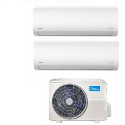 Midea - Dual Split Inverter Klimagerät xtreme 9+12 Serie mit M2OG-14HFN8 R-32 Wi-Fi Integrated