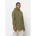 Outdoorjacke JACK WOLFSKIN "DAKAR PARKA W" Gr. S (36), grün (bay, leaf) Damen Jacken Sportjacken