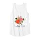 Damen 80. Geburtstag Frauen Vintage 1944 Süße Rose Nelke Blume Tank Top