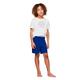 Tommy Hilfiger Jungen Pyjama-Set Kurz, Weiß (Blue Anchor/White), 10-12 Jahre