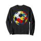 Fußball-Puzzle für Herren, Kinder, Kleinkinder, Jungen, Autismus-Bewusstsein Sweatshirt