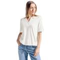 CECIL Damen B321299 T-Shirt Tunika, Vanilla White, X-Large