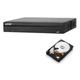 Dahua - nvr 8 canali 2.0 mpx onvif H.265 4K hd P2P hd 1 tb