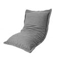 Pouf Intérieur XL - Housse Sherpa (Effet Mouton) gris