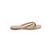 Studio Amelia Sandals: Tan Solid Shoes - Women's Size 37 - Open Toe