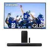 Samsung QN70Q60CAFXZA 70 Inch QLED 4K Quantum HDR Dual LED Smart TV with a Samsung HW-Q600C 3.1.2ch Soundbar and Subwoofer with Dolby Atmos (2023)