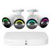 Lorex N847A628A4E Fusion 4K Wired Security System - White