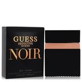 Guess Seductive Homme Noir Eau De Toilette Spray for Men - Unleash Your Seductive Charm