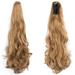 Walmeck Claw Clip Wig Hair Heat-resistant Clip 22-inch Synthetic Fiber Curly Claw Women s Curly Heat-resistant Synthetic Wavy Hair 22-inch Wavy Claw Clip Curly With Claw Owsoo Dazzduo