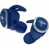 Jaybird RUN True Wireless Earbuds Headphones Sweatproof Workout Sports Headset - Blue Steel - Preowned