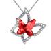 Quinlirra Easter Necklaces for Women Clearance Ladies Crystal Necklace Multicolor Fashion Pendant Necklace Easter Decor