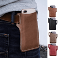 The Perfect Part Leather Phone Holster Belt Pouch Men s Cell Phone Holder For Belt Universal Leather Phone Case With Belt Loops Phone Holster For Women Waist Holster Pouch Case