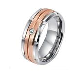 Quinlirra Easter Rings for Women Clearance Fashion Titanium Steel Men s Ring Temperament Diamond Ring Easter Decor