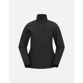 Women's Mountain Warehouse Womens/Ladies Grasmere Soft Shell Jacket - Black - Size: 18