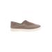 Franco Sarto Flats: Gray Solid Shoes - Women's Size 8 1/2 - Almond Toe
