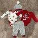 Disney Matching Sets | Disney Baby Mickey Winter Outfit Set | Color: Gray/Red | Size: 0-3mb