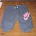 Nike Pants & Jumpsuits | Girls Grey Nike Pants With Pink Lettering | Color: Gray/Pink | Size: Xsj